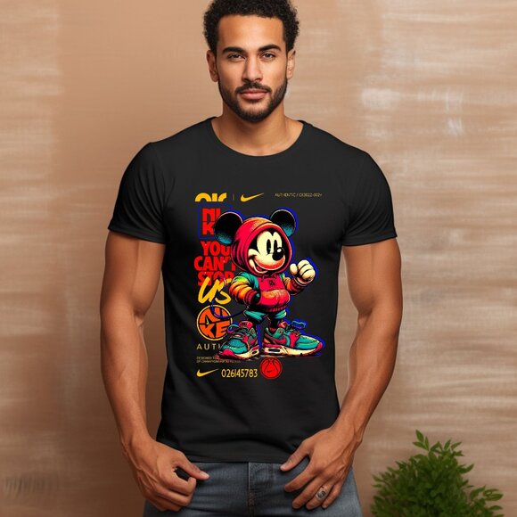 Youth Unisex Cartoon Characters T shirt design T Shirts - Picture 1 of 8